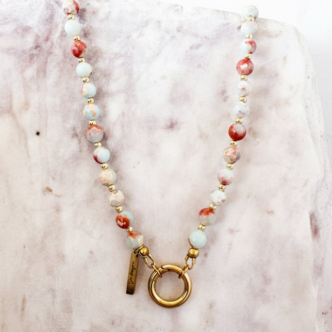 Gemstone Charm Necklace