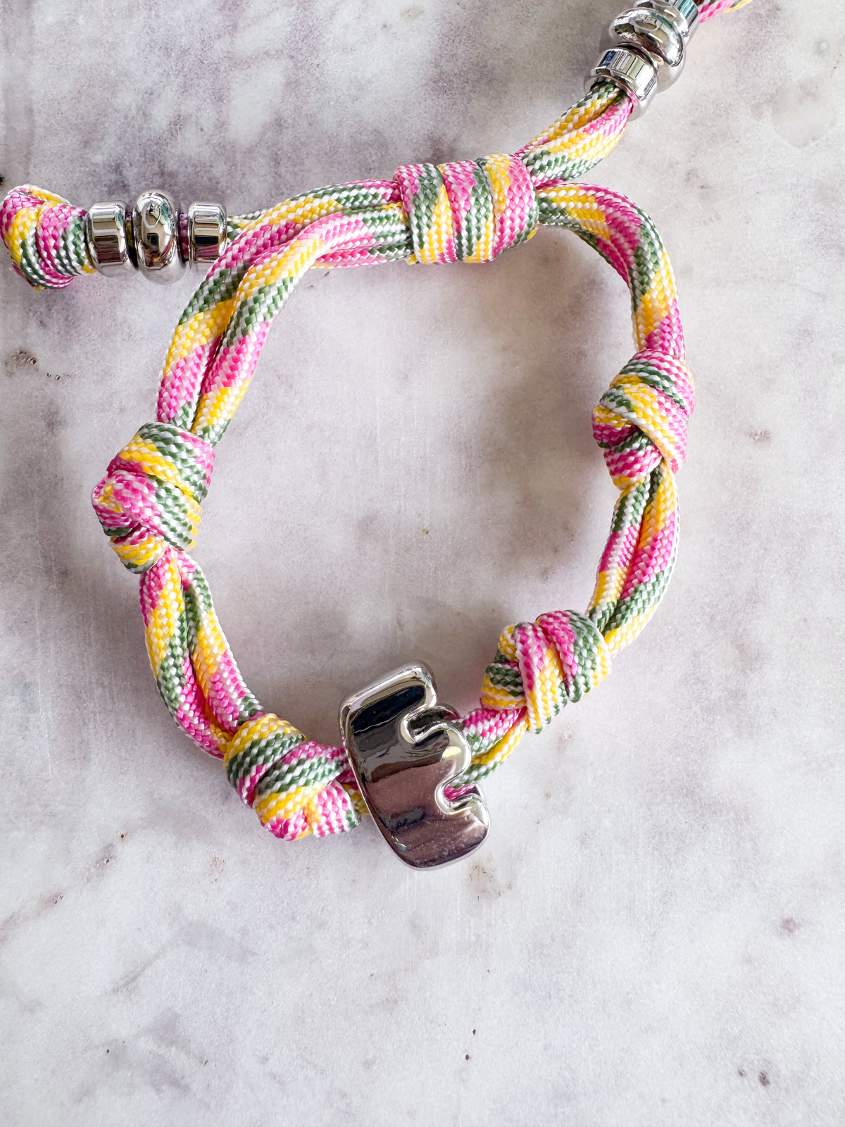 Rope Letter Bracelet