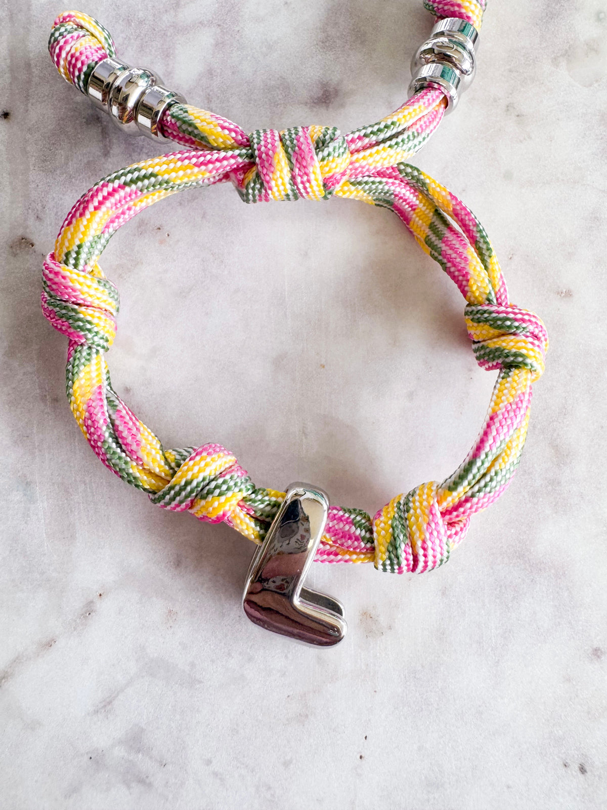 Rope Letter Bracelet