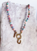 Gemstone Charm Necklace