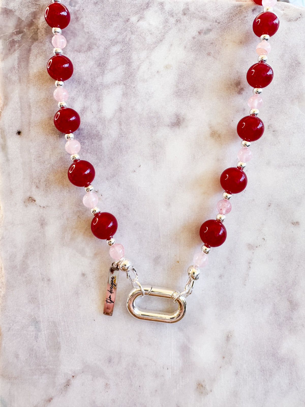 Gemstone Charm Necklace