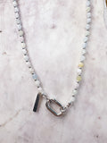 Gemstone Charm Necklace