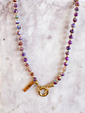 Gemstone Charm Necklace