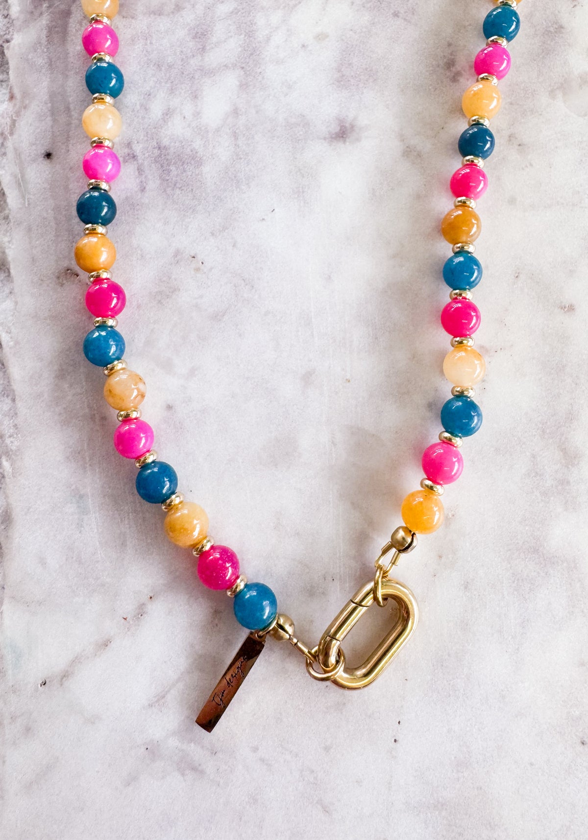 Gemstone Charm Necklace