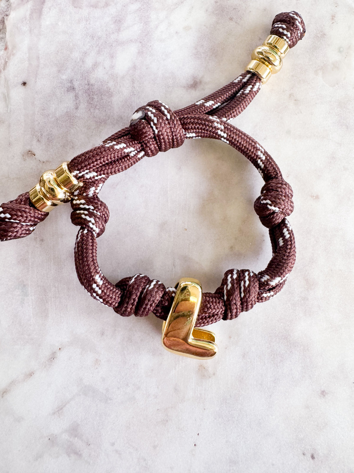Rope Letter Bracelet