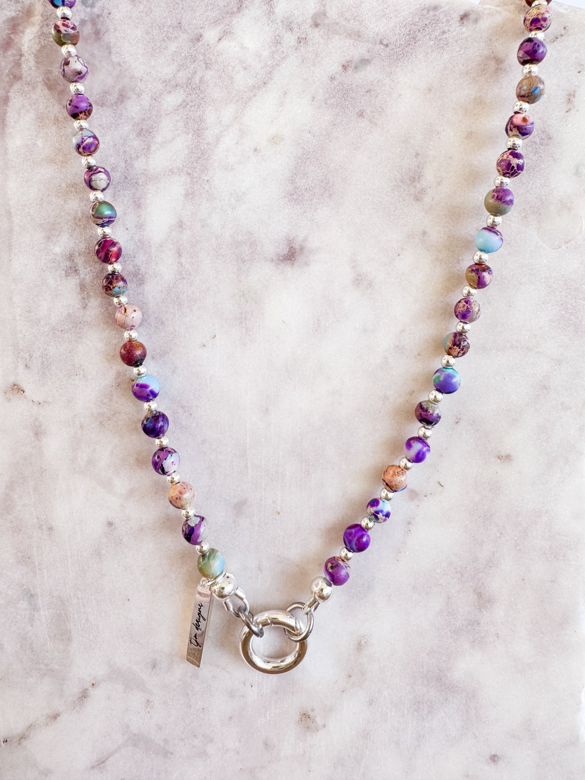 Gemstone Charm Necklace