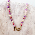Gemstone Charm Necklace