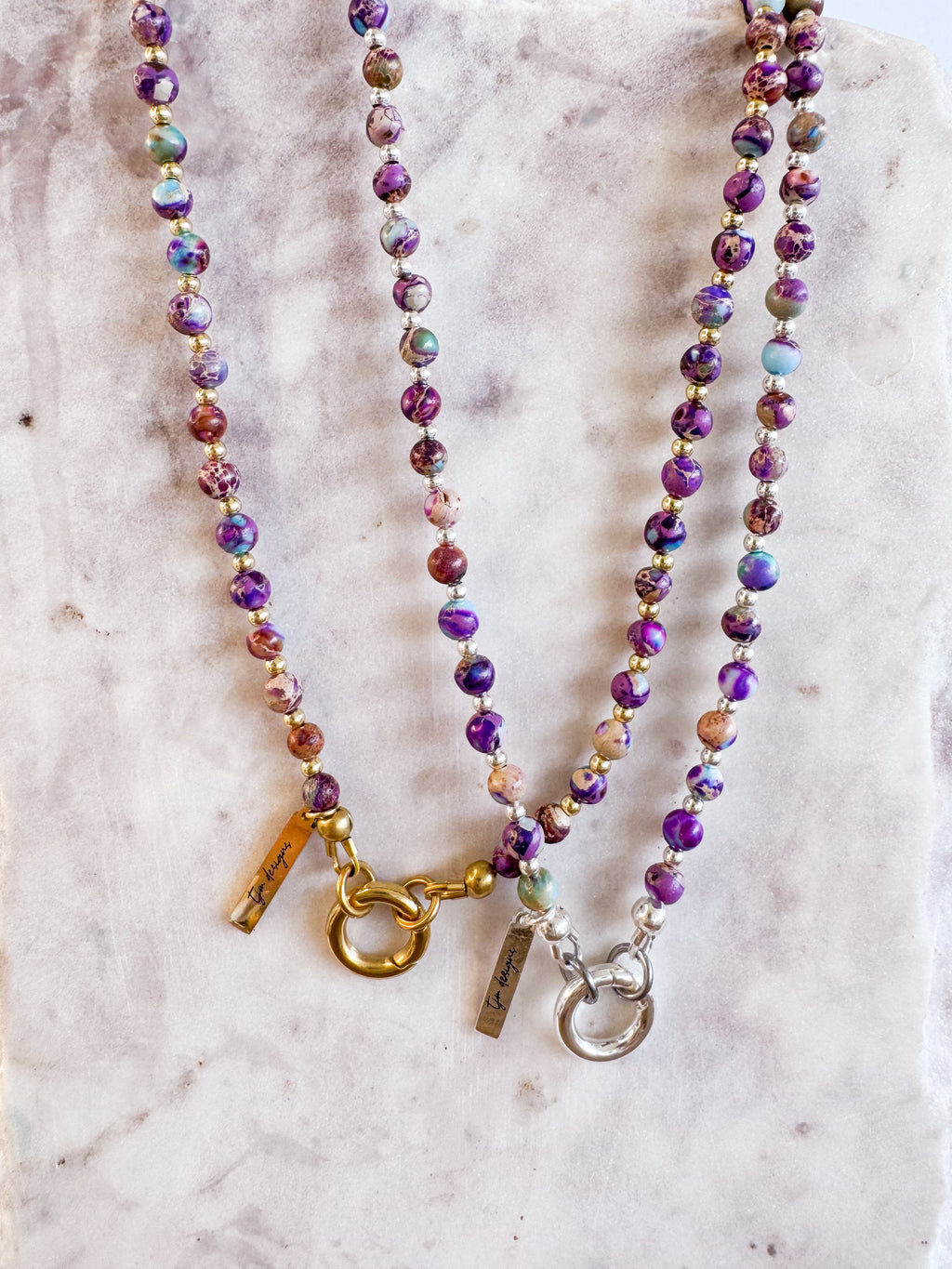 Gemstone Charm Necklace
