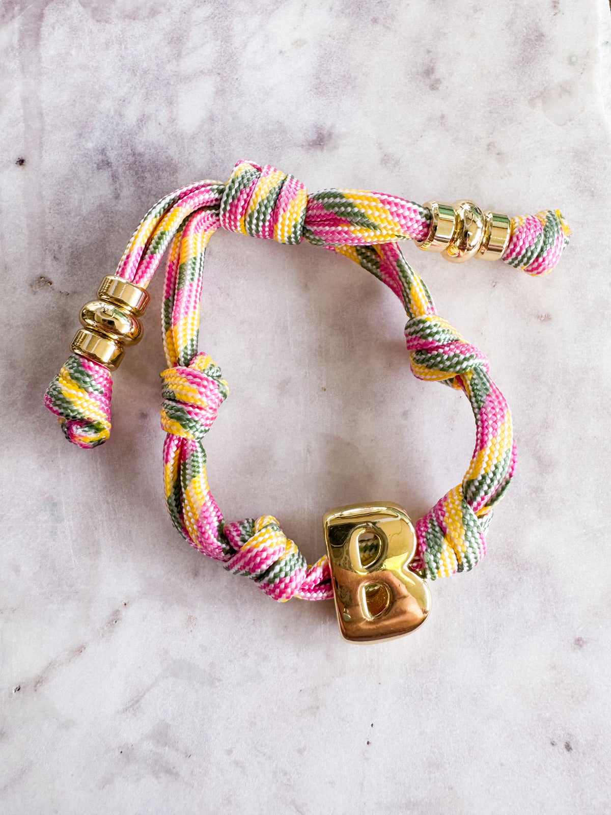 Rope Letter Bracelet