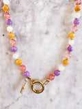 Gemstone Charm Necklace