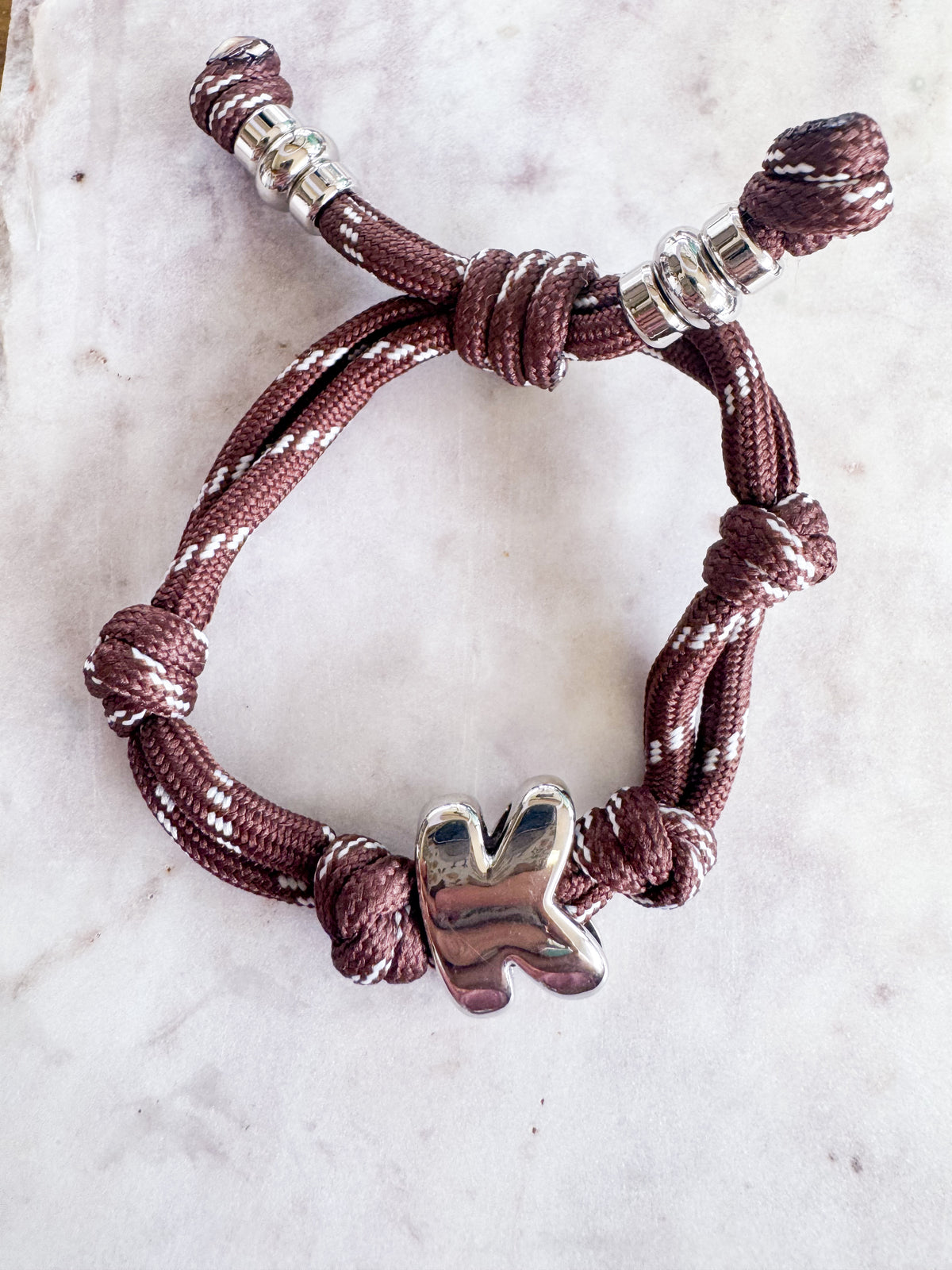 Rope Letter Bracelet