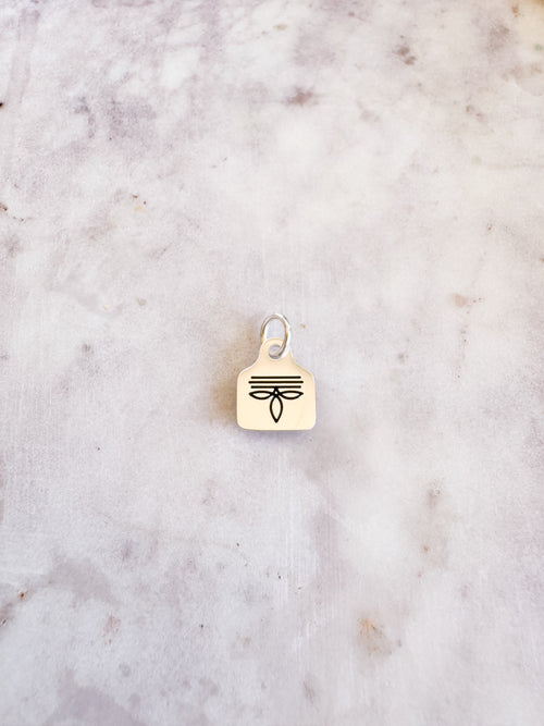 Cattle Tag Charm